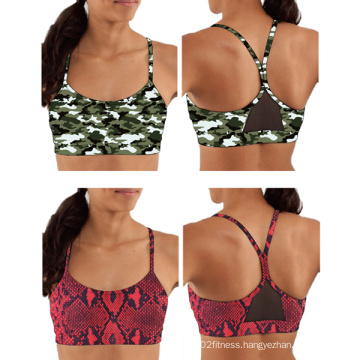 Wholesale Csutom Polyester Spandex Sexy Womens Sports Bra